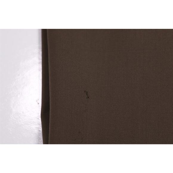 Canali 1934 Solid Brown Pleated Wool Dress Pants Trousers Current 38x32 - Picture 4 of 9